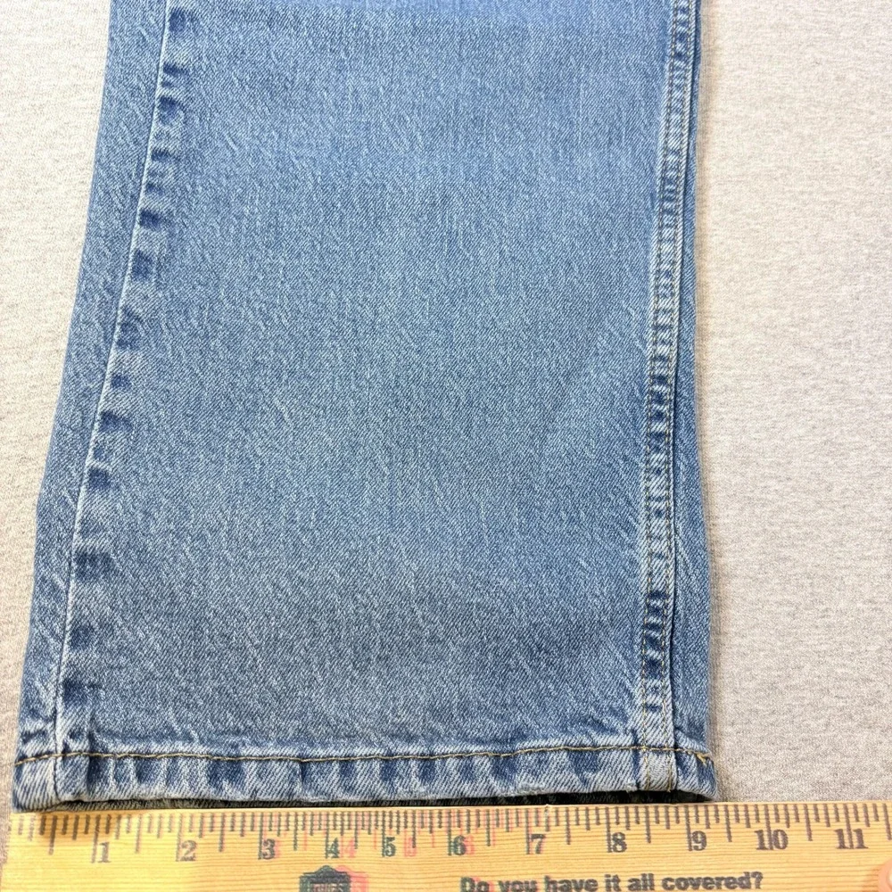 Levi's 505 Regular Fit Jeans Mens 40x32 Blue Straight Leg Denim Medium Wash